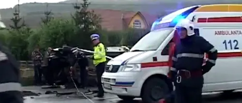 Accident grav în Cluj. Șoferul care l-a provocat tocmai își recuperase mașina furată când a intrat în plin într-un alt autoturism