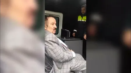 Dan Ilie Morega, luat cu ambulanța de la audieri și internat la pisihiatrie, după ce a lovit o jurnalistă