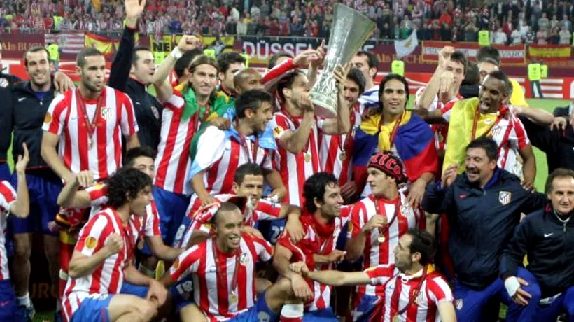 FINALA EUROPA LEAGUE 2012. ATLETICO MADRID a câștigat trofeul, după 3-0 cu ATHLETIC BILBAO