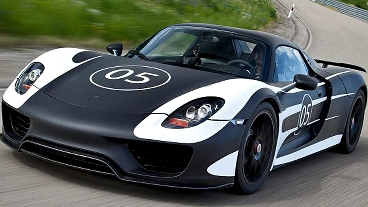 PORSCHE 918 SPYDER, economie la combustibil, nu și la portofel. Cât costă și cât consumă. GALERIE FOTO