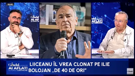 Liiceanu vrea 40 de Bolojani. Ion Cristoiu- „Ești nebun să îl compari pe Bolojan cu Moise”
