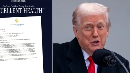 Casa Albă a publicat rezultatul analizelor RMN ale lui Donald Trump. Care este starea de sănătate a președintelui în vârstă de 79 de ani