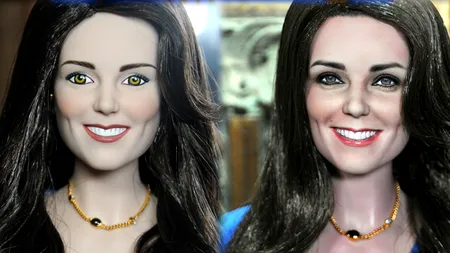 Cât cere un artist american pe păpuși care seamănă izbitor cu ducesa de Cambridge sau cu prințesa Diana 