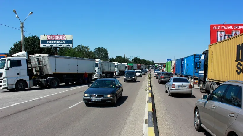 Trafic intens pe DN 39: coada de mașini are 10 kilometri între Eforie Sud și Agigea