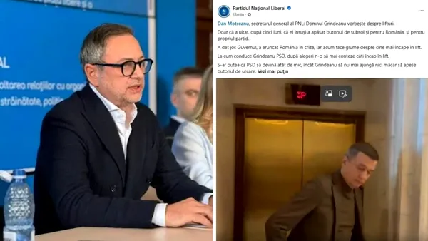 Motreanu, prim-vicepreședinte PNL, după ce i-a fost respins guvernul, îi plânge de grijă PSD-ului