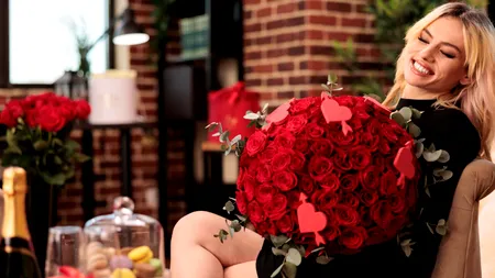 Valentine’s Day 2026, mai scump ca niciodată. Cât a ajuns să să coste un buchet de flori în 2026