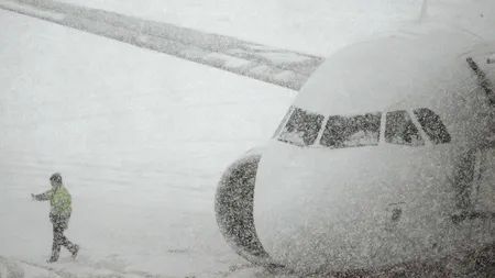 Mii de curse aeriene, anulate în Statele Unite din cauza viscolului