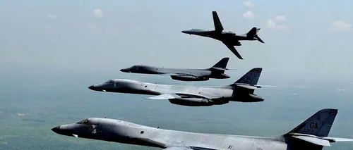 Demonstrație de forță a SUA: Bombardierele americane au ajuns lângă Coreea de Nord. Niciodată, în secolul 21, nu s-a mai întâmplat așa ceva
