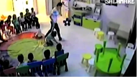 Copii terorizați de educatoare la o grădiniță privată din Constanța. „Dacă-ți dau doi pumni în căpățână, culcă-te, că te trântesc de nu te vezi