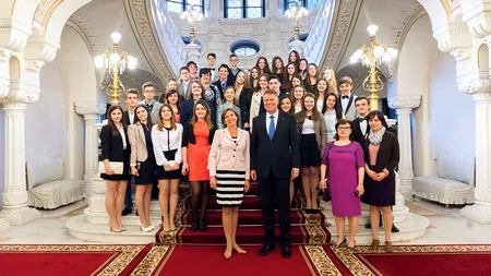 Carmen Iohannis și-a dus elevii să viziteze Muzeul Cotroceni