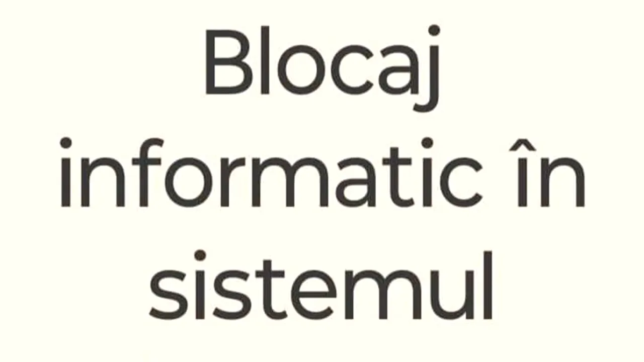 Bancul de joi | Blocaj informatic în sistemul bugetar din România