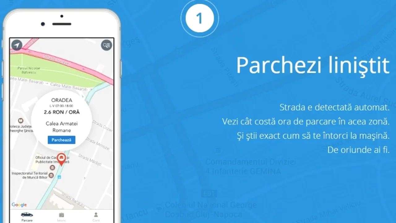 Mii de bucureşteni parchează civilizat cu Amparcat.ro! Plăteşti parcarea printr-un singur buton