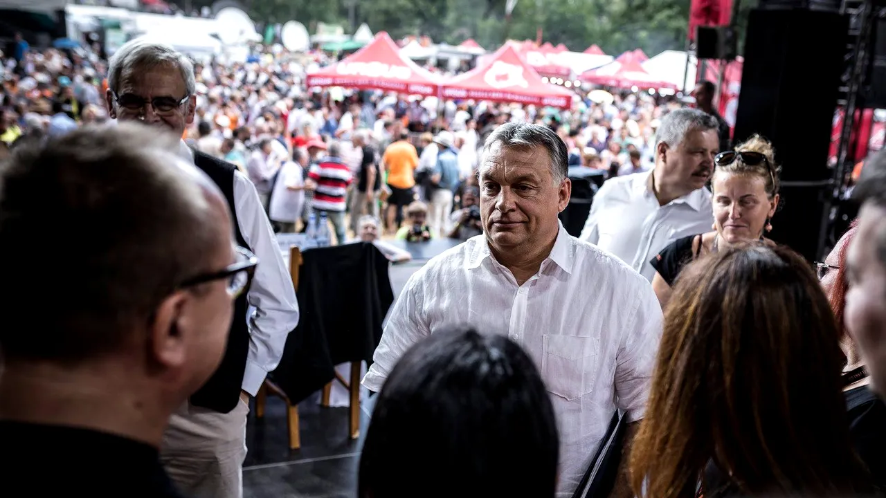 Orbannon la Băile Tușnad