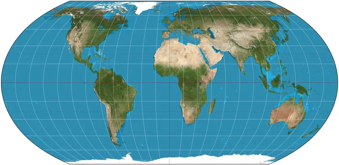 Proiecția Equal Earth 