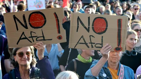 Proteste în Germania după scorul istoric al AfD. Partidul de dreapta se apropie de noi alegeri regionale