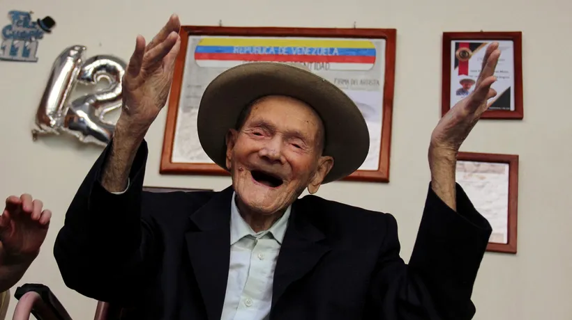 A murit cel mai bătrân bărbat din lume. Juan Vicente Pérez Mora ar fi împlinit, în mai puțin de două luni, 115 ANI! / Secretul longevității