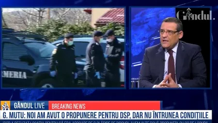 EXCLUSIV GÂNDUL LIVE. Gabriel Mutu, primarul Sectorului 6: „Am făcut o propunere pentru două locații de carantinare situate în centrul sectorului”