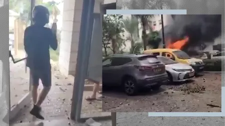 VIDEO EXCLUSIV | Liniștea dinaintea furtunii! După multe ore în care sirenele nu au mai sunat, în Ashkelon au început noi bombardamente