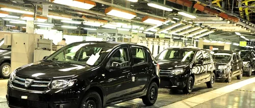 Afacerile Dacia în 2012, în scădere, dar profitul net a urcat ușor