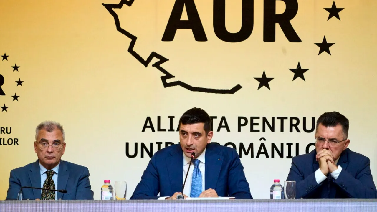 George Simion candidează pentru un nou mandat de președinte al partidului, la congresul AUR. Evenimentul va avea loc pe 30 noiembrie, la Alba Iulia