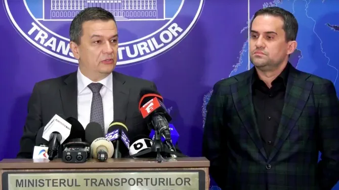 Sorin Grindeanu îi predă ștafeta lui Ciprian Șerban la Transporturi: „Ciprian, să știi că toată lumea e de super bună-credință aici”