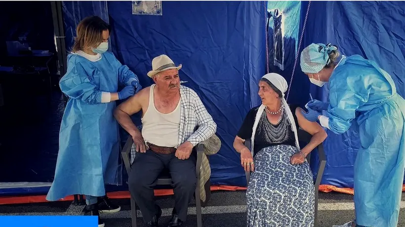 Nea Tacu, primul Bulibașă vaccinat împotriva COVID-19 alături de soția lui: „Singurii țigani din România care s-au vaccinat la un Drive-Thru”
