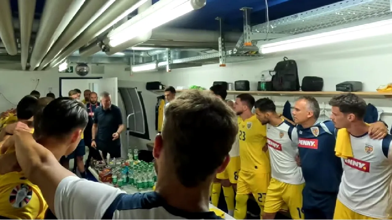 Ce se întâmplă, de fapt, în vestiarul echipei naționale a României. Imagini inedite, filmate cu camera ascunsă