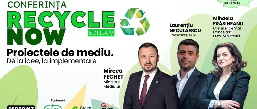 Conferința GÂNDUL “Recycle Now” ediția a V-a