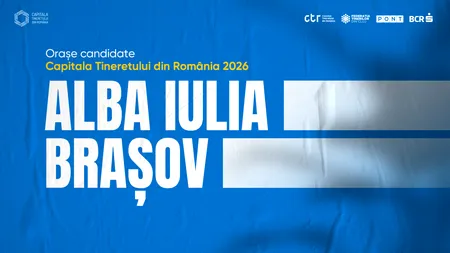 Alba Iulia și Brașov candidează pentru titlul ”Capitala Tineretului din România” în 2026