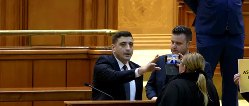 VIDEO | George Simion: Niciun bărbat sănătos la cap nu vrea s-o agreseze pe Șoșoacă / Liderul AUR nu regretă scandalul din Parlament