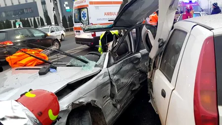 Accidentul cu trei răniți, din Cluj, produs de un tânăr care nu avea permis de conducere