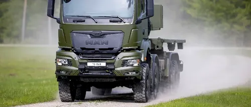 Compania germană Rheinmetall MAN Military Vehicles va construi 500 de camioane pentru Ministerul Apărării din Marea Britanie