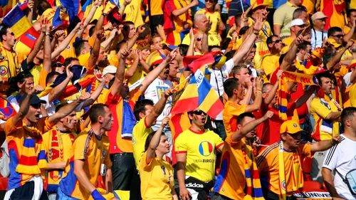 15.000 suporteri români, așteptați la meciul cu Franța