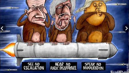 Empatia selectivă a coaliției ad-hoc americano-franco-britanice  