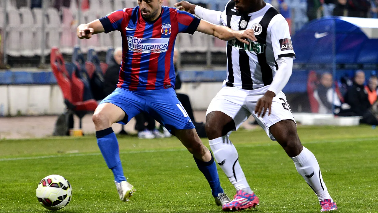 Steaua - U Cluj 4-1. Au marcat pentru campioană Papp, Szukala, Popa și Keșeru, iar pentru clujeni Bucșa