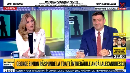 George Simion, despre „povestea contractului de lobby”: Oamenii aceștia nu știu cum să ne mai atace. Nu am plătit niciun dolar