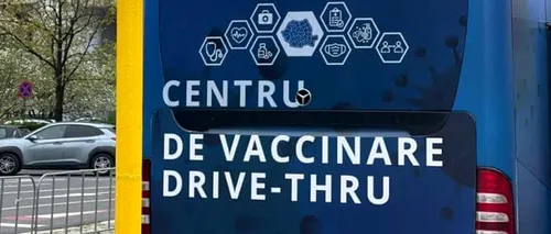 Primul centru de vaccinare drive-thru din Capitală. Tot ce trebuie să știi