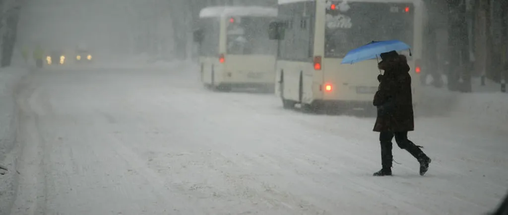 VREMEA - COD PORTOCALIU DE NINSORI, în București și în nouă județe - HARTA ANM