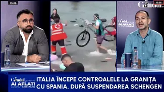 Ștefan Popescu explică reacția Italiei la criza migranților din Ceuta. „Giorgia Meloni a vrut suspendarea zonei Schengen ca să adune electorat”
