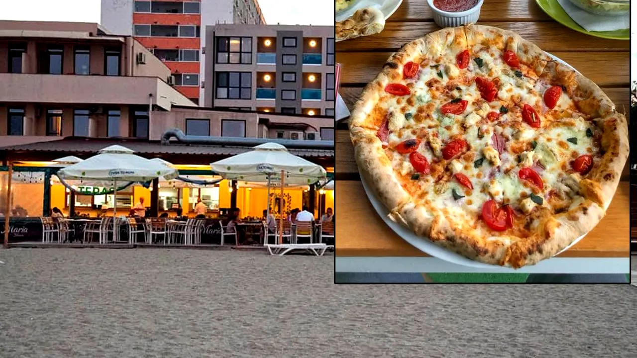 Prețuri de sezon! Câți lei costă o pizza într-un restaurant din Mamaia