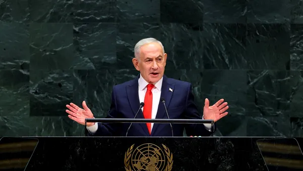 Discursul premierului Netanyahu de la pupitrul Adunării Generale a ONU: „Am fi fost cu toții morți dacă Israelul nu ataca Iranul”. Mesaj pentru Macron