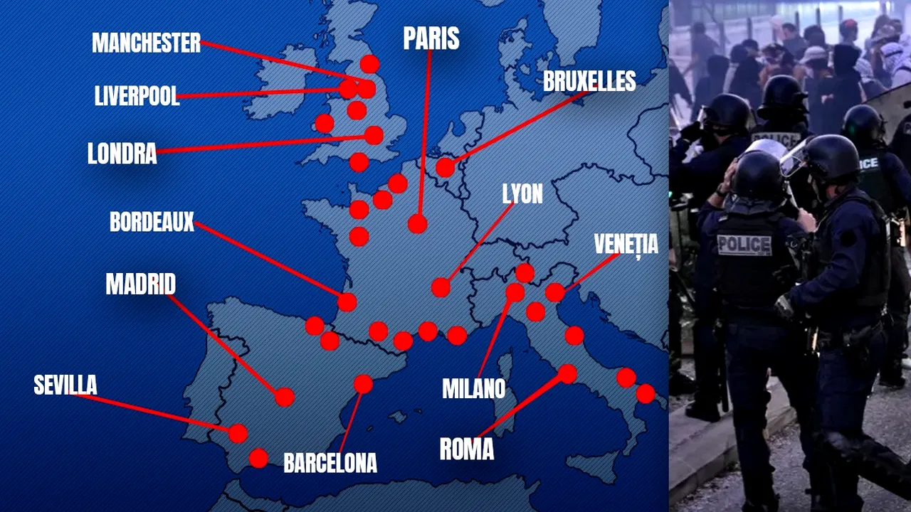 Toamna revoltelor în toată Europa. Cum s-a transformat Bătrânul Continent în spațiul nemulțumirilor. Harta punctelor fierbinți. În România e “stabilitate