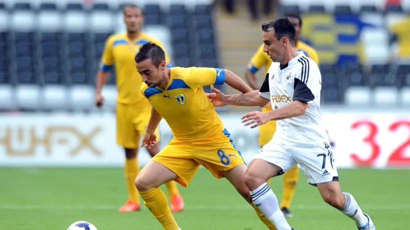 PETROLUL - SWANSEA 2-1 în play-off-ul Europa League 2013-2014. Echipele de start