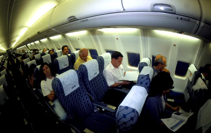 Interiors: Boeing 737,Image: 896386583, License: Rights-managed, Restrictions: , Model Release: no