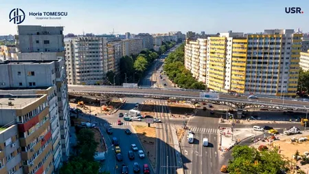 Primăria Capitalei inaugurează joi dimineață Pasajul Doamna Ghica. Lucrarea avea termen de finalizare pentru anul 2020