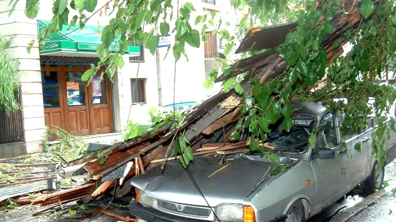 ATENȚIONARE COD GALBEN: vânt și vijelii în 19 județe