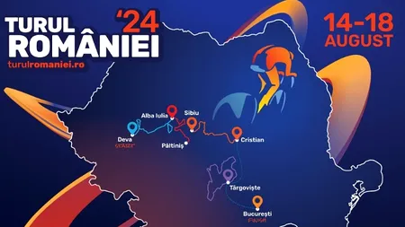 Turul României la CICLISM începe în 2024 pe 14 august! Care vor fi traseele