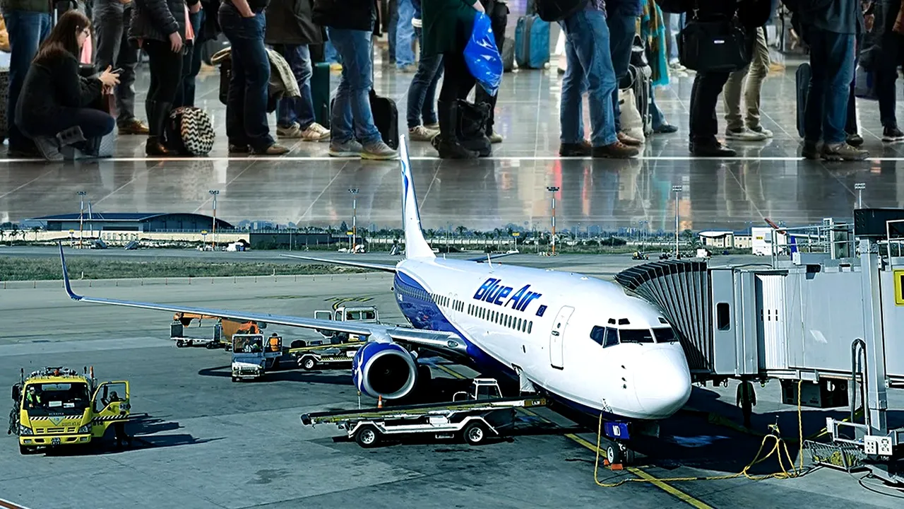 EXCLUSIV | Sfaturile unui avocat pentru recuperarea banilor pe biletele anulate de Blue Air. ”Dacă intră în insolvență sau faliment, prioritate va avea statul, pasagerii vor fi la coada listei. Singura șansă este să își reia activitatea” 