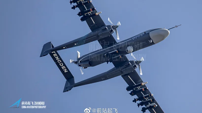 19 aeronave militare CHINEZE au pătruns în zona de identificare a apărării aeriene taiwaneze. O dronă înarmată cu „bombe grele” a înconjurat insula