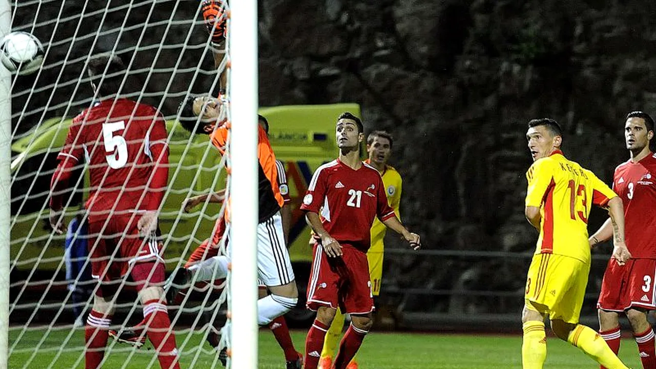 ANDORRA - ROMÂNIA 0-4 în preliminariile CM 2014